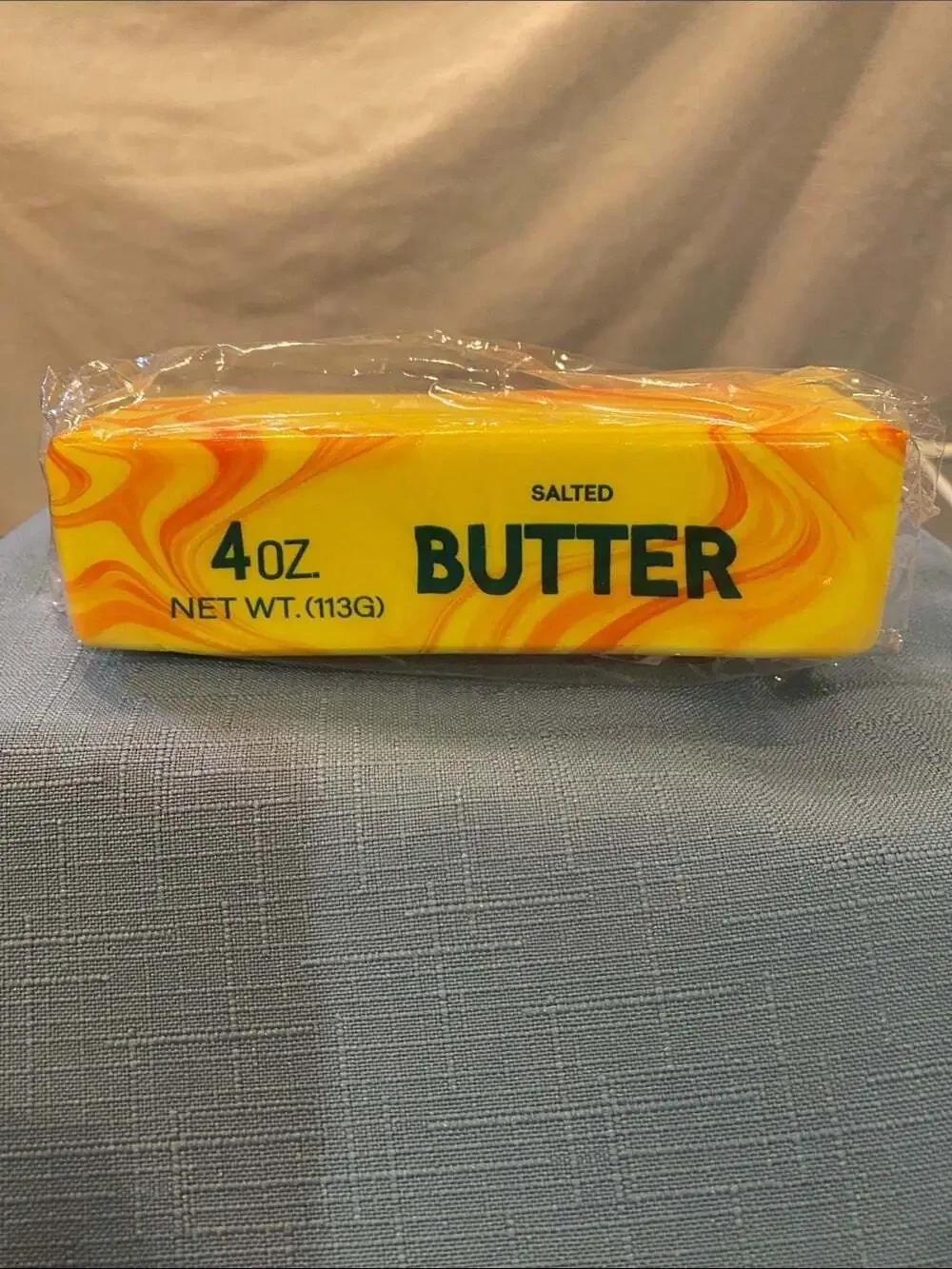 Salted Butter Stick Stress Toy - Swirl Color Design